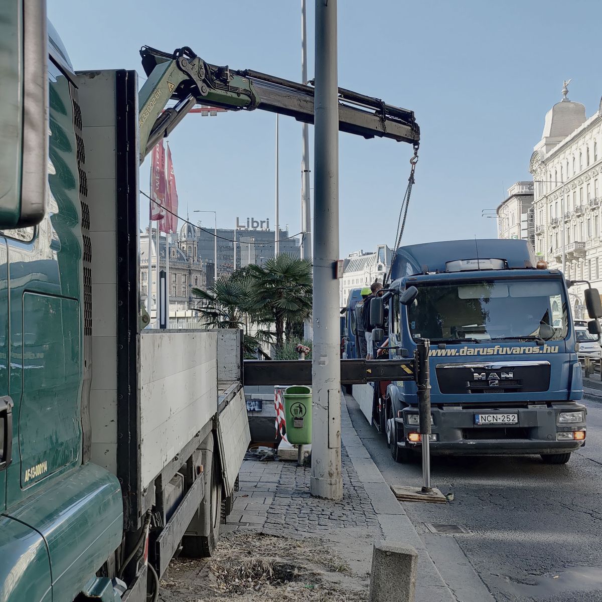 Speciális szállítási és daruzási feladatok megszervezése, lebonyolítása